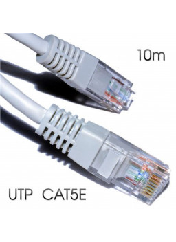 CABLE DE RED UTP CAT 5E 10M...
