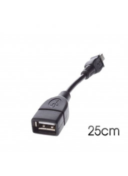 CABLE OTG MINI USB A USB...