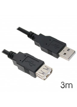CABLE USB 2.0 EXTENSION 3M...