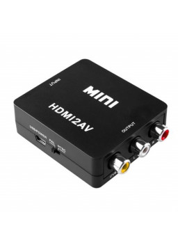 MINI CONVERSOR HDMI A AV...