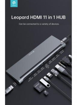 DEVIA hub TIPO C 11 en 1