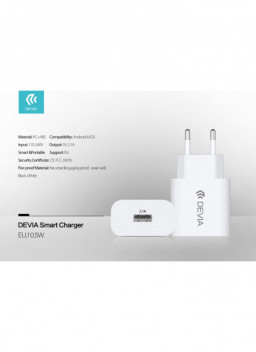 DEVIA cargador USB 2.1A...