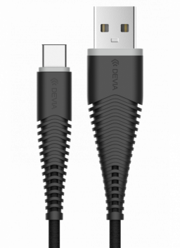 DEVIA cable FISH tipo C NEGRO