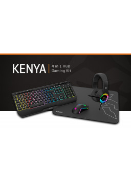 Kenya Combo Gaming 4 en 1 RGB